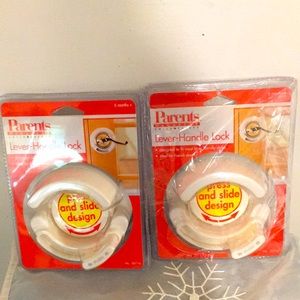 Parents Magazine Lever Handle Lock 2 Pack NEW For safety of Children & Elderly
